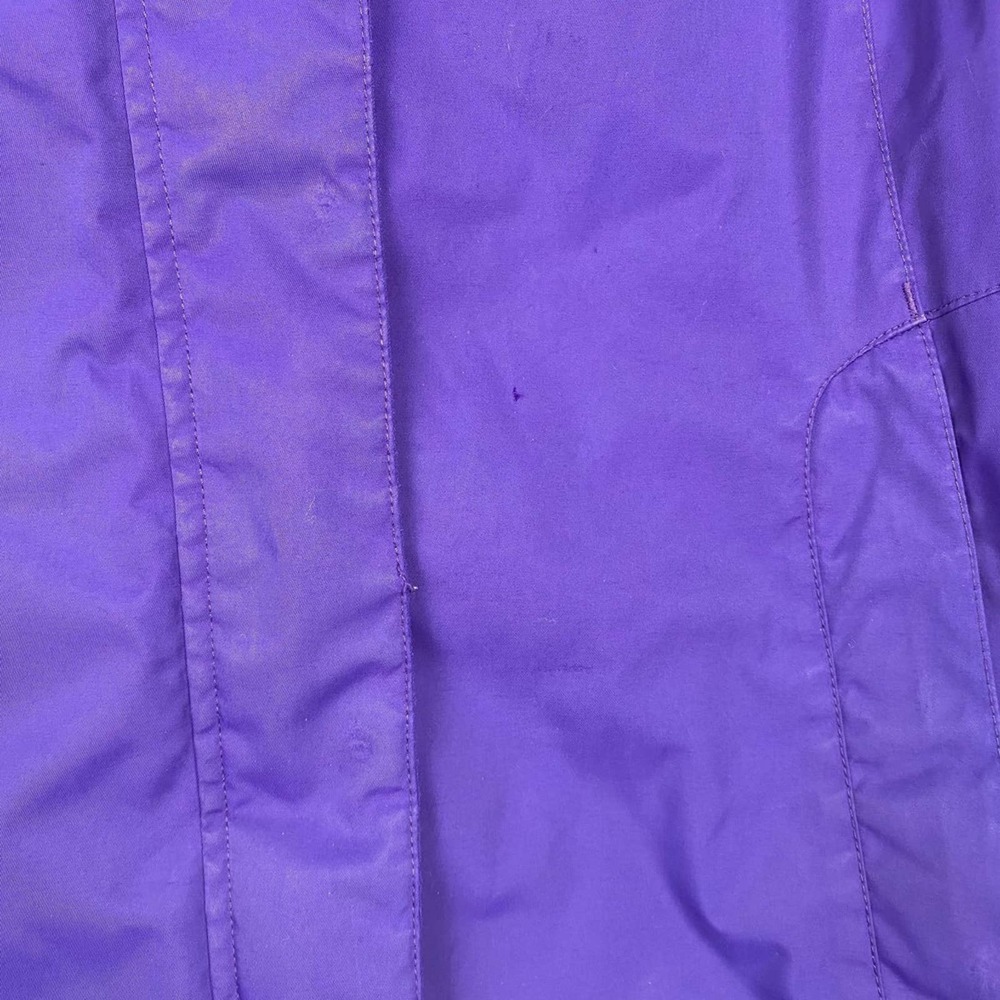 L.L.Bean Women's Small Purple Fleece Lined Hooded Zip Up Winter Jacket Coat‎ - Picture 9 of 14